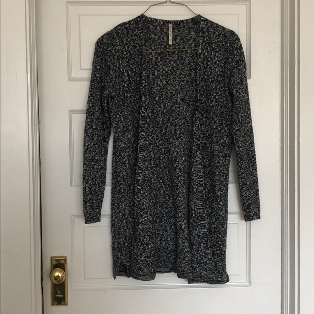 Black Heather Cardigan